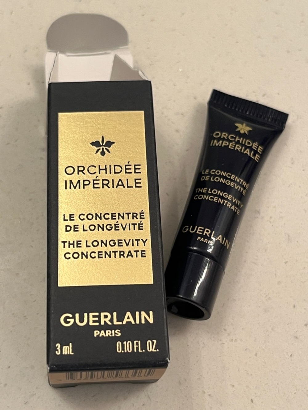 GUERLAIN Orchidée Impériale The Longevity Concentrate New in box! Best serum 3ml